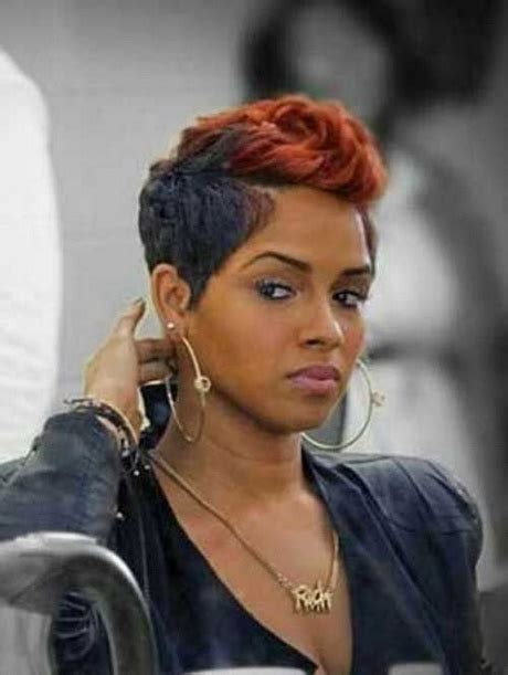 Short Colored Hairstyles For Black Women Style And Beauty
