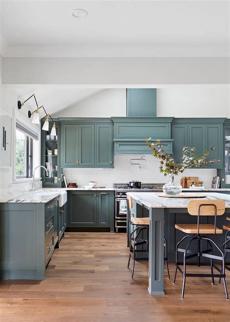 Youll Be Seeing This Shade Of Green In Every Kitchen Come 2019 Decor