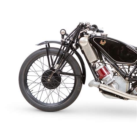 Гоночный прототип Scott Flying Squirrel 1926 Ретро мотоциклы БайкПост
