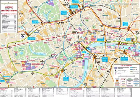 Map Of Tourist Attractions In London In 2022 London Attractions