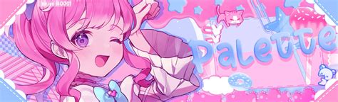 ୨୧┈─banner Palette┈─୨୧ In 2021 Banner Neon Signs Kawaii Anime