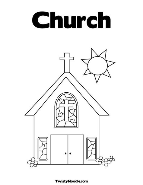 All of the coloring pages shown on this site are free. 7 Pics Of Catholic Church Coloring Pages - Church Coloring ...