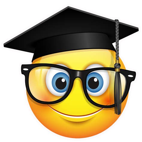 College Student Clipart Graduation Ceremony Student Emoji All In One