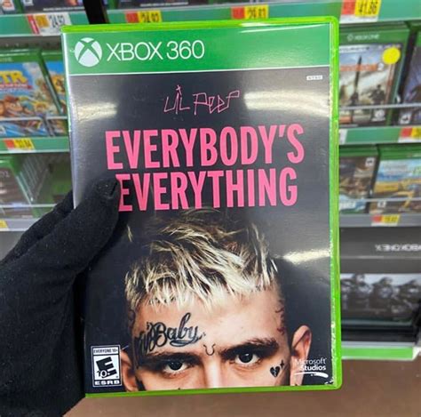 Lil Peeps Everybodys Everything Custom Xbox 360 Game Lilpeep