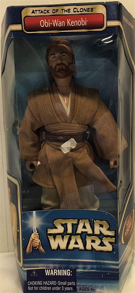 Star Wars Aotc Obi Wan Kenobi 12in Collectors Figure Toys