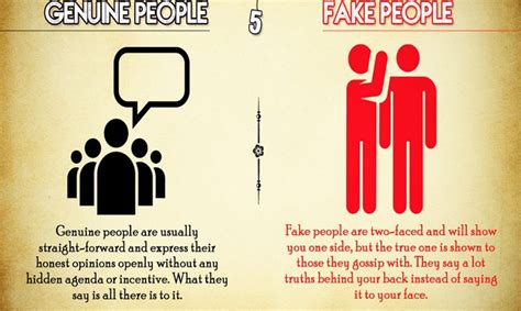 You know the seafood, beef or pork was raised right here at home. 10 Differences Between Genuine and Fake People - Evolve Me
