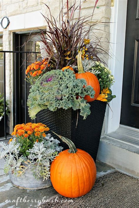 Fall Container Gardens Fall Planters Fall Pots