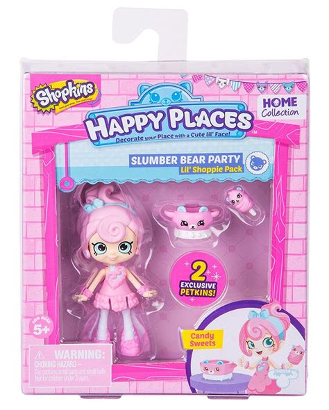 Happy Places Shopkins Season 2 Doll Single Pack Candy Sweets
