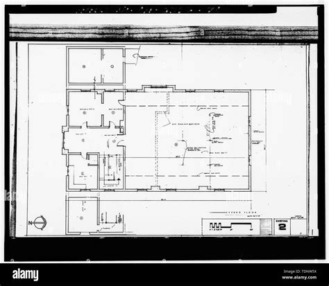Photocopy Of Floorplan Drawn By Peter Chismar December 13 1974 And