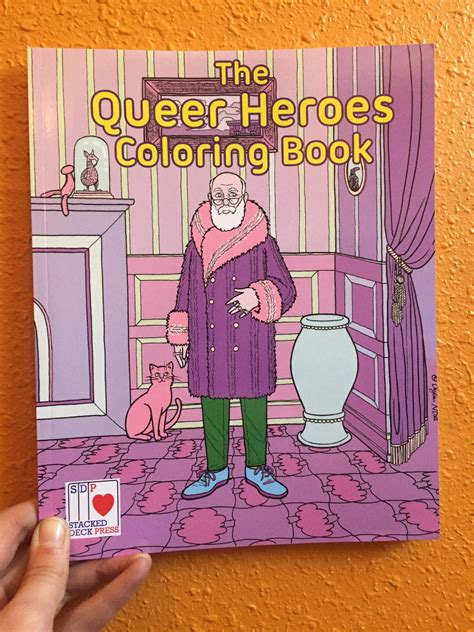 Queer Heroes Coloring Book Microcosm Publishing
