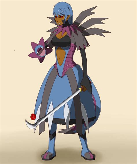 Hydreigon Gijinka Benevolence By Claythepokechamp On Deviantart