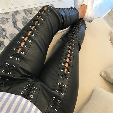 real leather legging lady genuine leather pants fashion women real ...