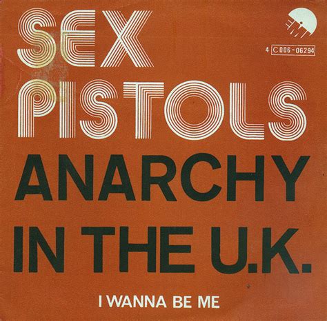 Sex Pistols Anarchy In The Uk 1976 Vinyl Discogs