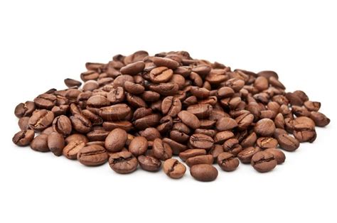 Roasted Coffee Beans Isolated On A Stock Image Colourbox