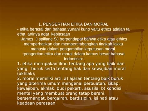 Ppt Pengertian Etika Dan Moral Dokumen Tips