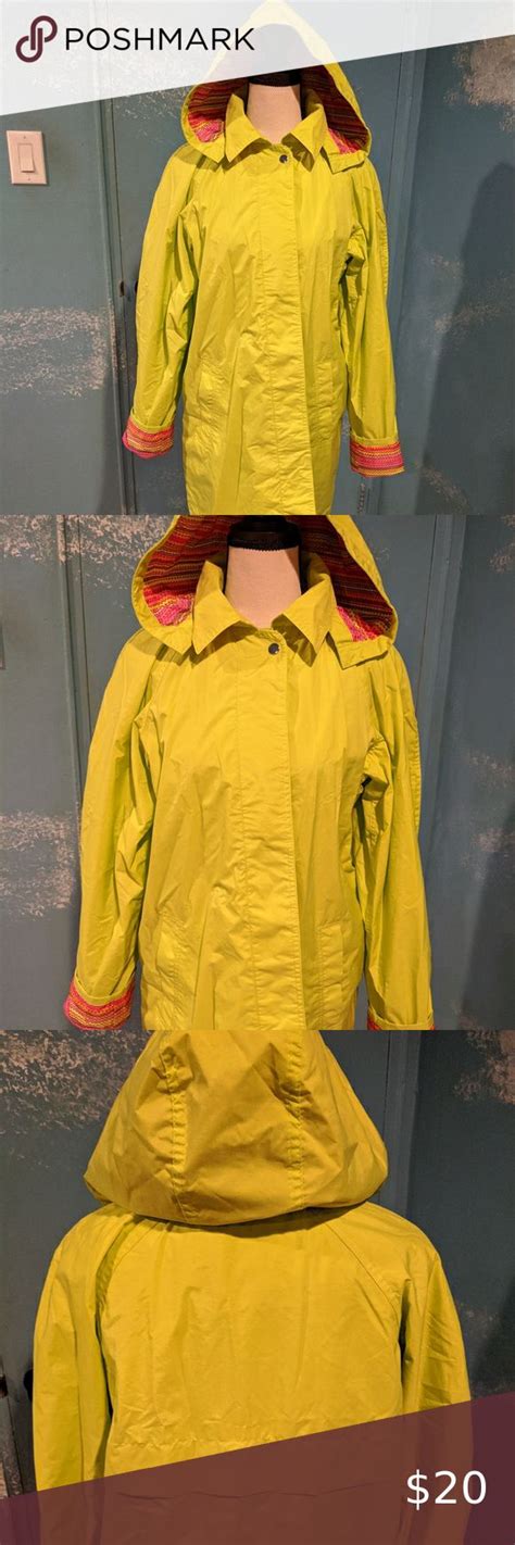 Totes Rain Coat Trench Coats Women Coats Jackets Women Colorful Coat