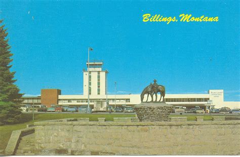 Billings Mt Logan Intl Airport Main Terminal Statue Willia Flickr