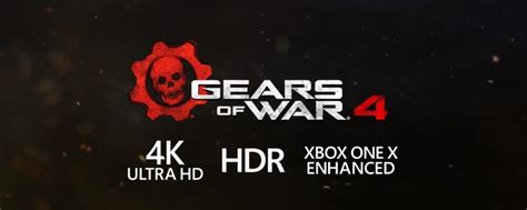 Gears Of War 4 Muestra Detalles De Su Versión Xbox One X Enhanced