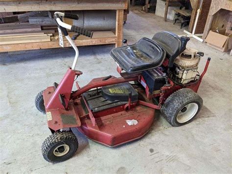 Vintage Snapper Riding Mower South Auction