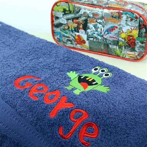 Kid's bath towels will keep your little ones dry at beach or when they step out of the bathtub or at the beach. Kids Personalised Bath Towel | Personalized bath towels ...