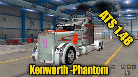 Kenworth Phantom Ats American Truck Simulator Youtube