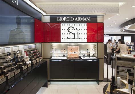 Giorgio Armani Opens Store Counter At Seouls Lotte Hotel