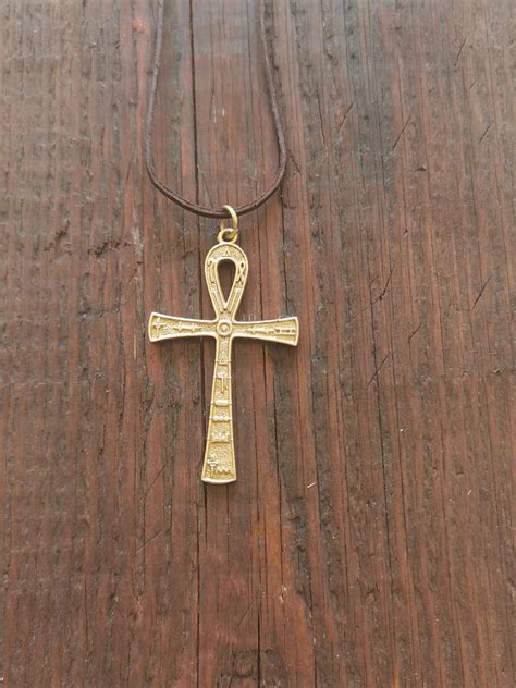 Egyptian Cross Ankh Made Of Brass A Symbol Of Eternity The Etsy