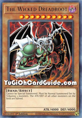Yu Gi Oh The Wicked Dreadroot