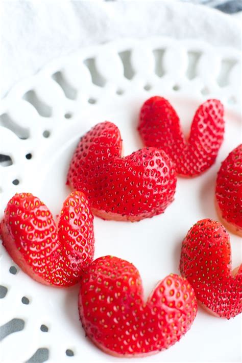 How To Make The Cutest Strawberry Hearts Happy Healthy Mama