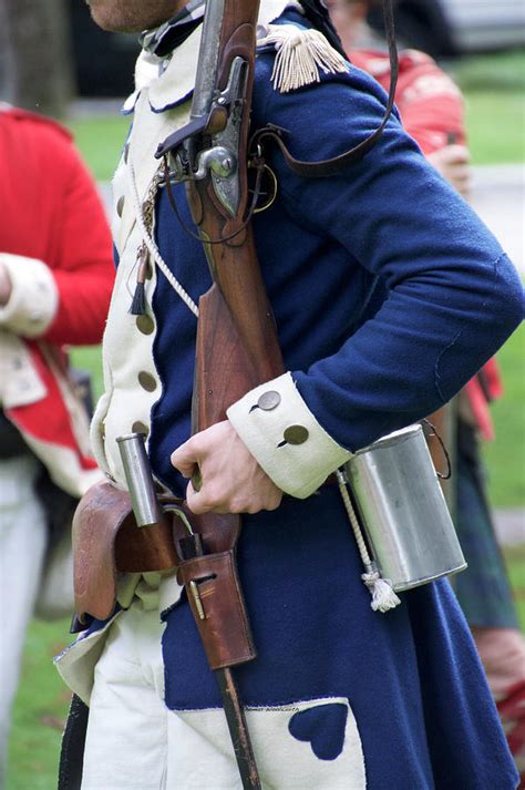 Military Uniform Revolutionary War Sideview 07 Photograph By Thomas