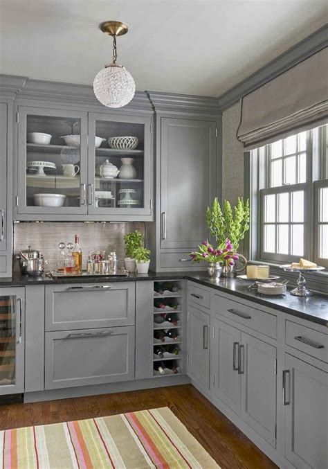 Gray Kitchen Cabinet Makeover Ideas Kitchen Remodel Countertops