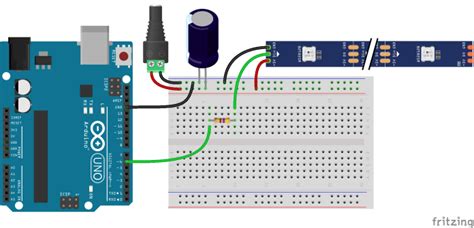 Cómo Conectar Led Rgb Neopixelws2812 A Arduino 330ohms