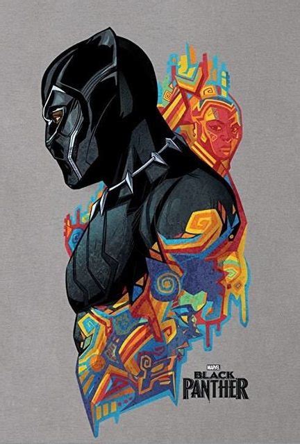 Marvels Black Panther Movie Promo Artwork Is Awesome