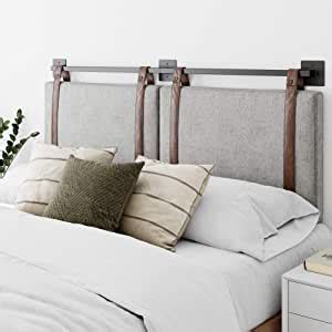 Channels are a simple, beautiful way to. Amazon.com - Nathan James Harlow Wall Mount Faux Leather or Fabric Upholstered Headboard ...