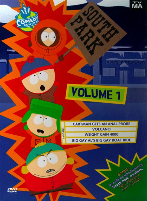 Best Buy South Park Vol 1 Cartman Gets An Anal Probe Volcano Weight Gain 4000 Big Gay Al S