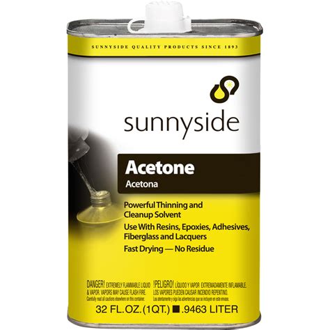 Sunnyside Acetone 32 Oz