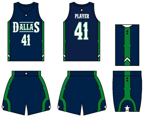 Dallas Mavericks Uniform Concept Update New Logo Added Concepts