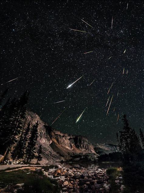 2012 Perseids Meteor Shower Over The Snowy Range In Wyoming Imgur