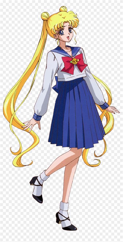 Usagi Tsukino Sailor Moon Usagi School Uniform Hd Png Download
