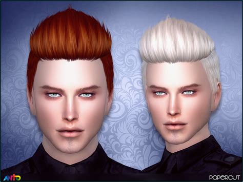 Papercut Hair By Anto At Tsr Sims 4 Updates