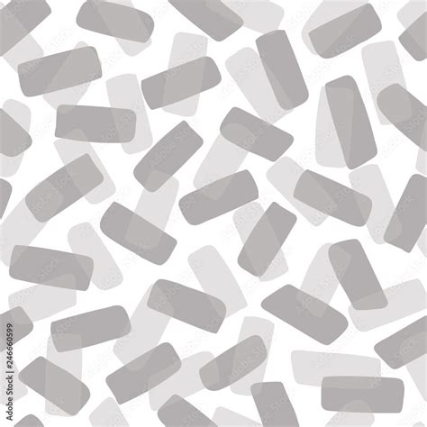 Layers Of Gray Rounded Rectangle Shapes Tilted In Various Direction To