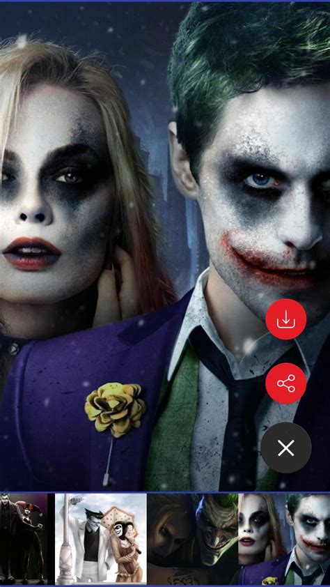 ¡volvemos con una entrada de fanarts! Joker and Harley Quinn HD Wallpapers for Android - APK ...