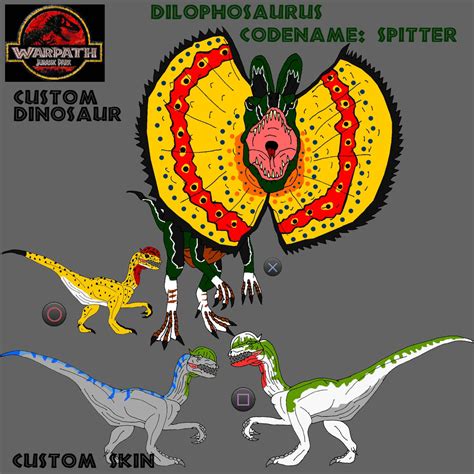 Custom Warpath Dino Dilophosaurus By Theonetruesircharles On Deviantart