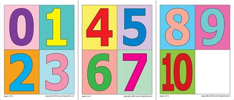 This free printable features tracing and coloring worksheets in vertical orientation. Numbers | Free Printable Templates & Coloring Pages ...