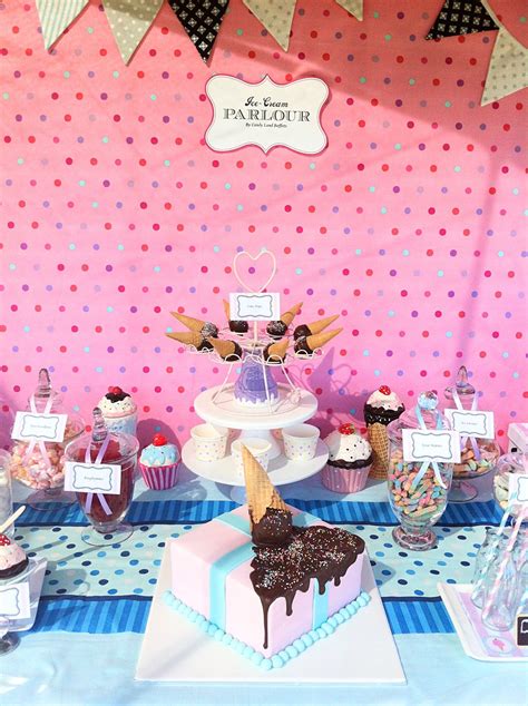 Ice Cream Parlour Lolly Buffet Candy Buffet By Candy Land Buffets Ice