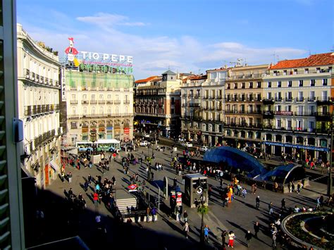 Puerta Del Sol Plaza Madrid Puerta Del Sol In Madrid Is  Flickr