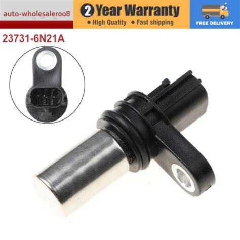 crank angle sensor for nissan x trail t30 2 5l qr25de crankshaft cam 23731 6n21a ebay