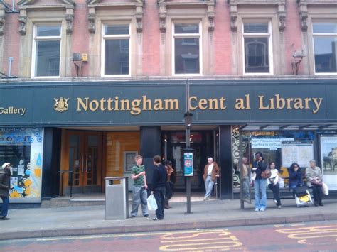 Nottingham Central Library Angel Row Nottingham United Kingdom Libraries Phone Number