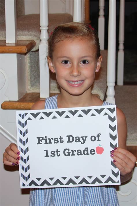 1st Day Of First Grade