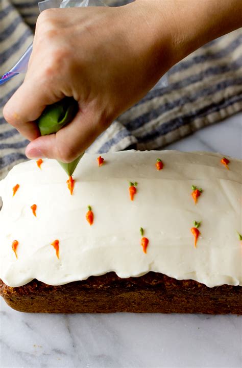 Carrot cake is very forgiving. Carrot Cake Loaf - The Gourmet Gourmand